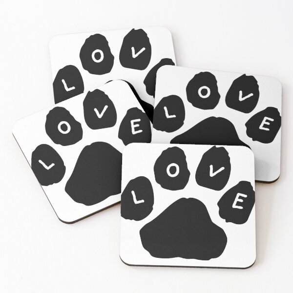 Item preview, Love Dog Paw Print designed and sold by sugar-snaps.