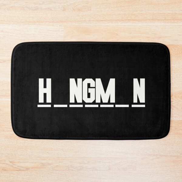 Item preview, hangman white  2 designed and sold by LannisterOnMars.