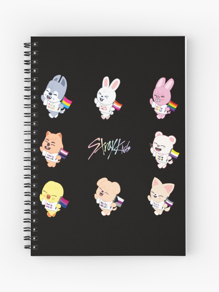 Stray Kids Bbokari Journal SKZOO Notebook Bbokari SKZ Felix Stray Kids  Notebook 