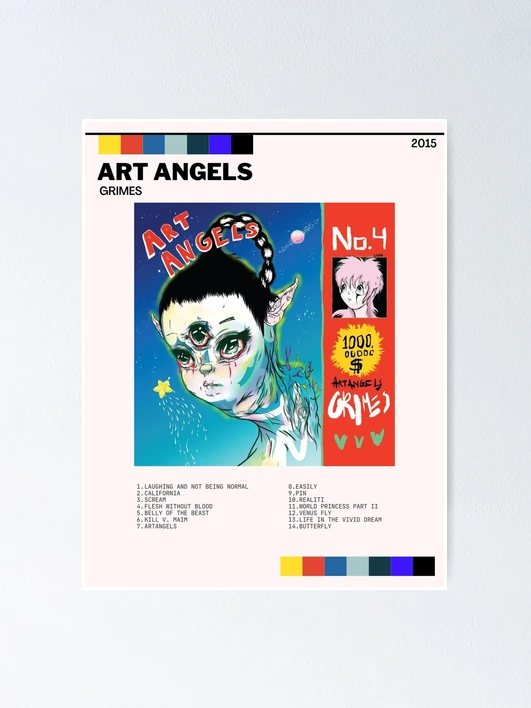 Art Angels Album Cover by Grimes