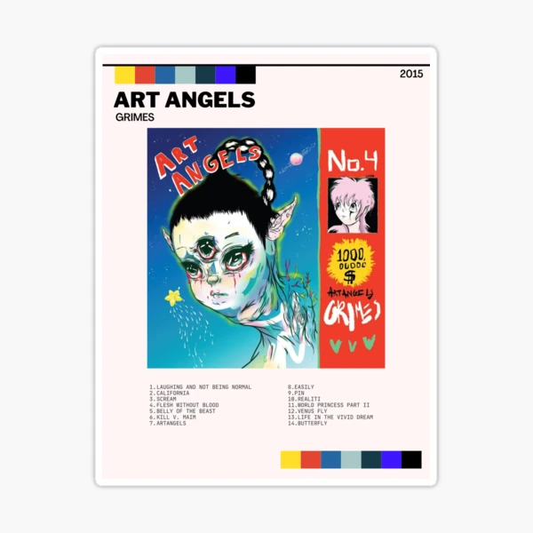 Grimes iv Art Angels 2015/2020 限定8部グライムス Grimes iv Art Angels 2015/2020 限定8部グライムス（アメリカで