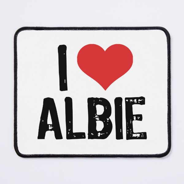 Item preview, I Love Albie designed and sold by The "I Love Everything" Shop.