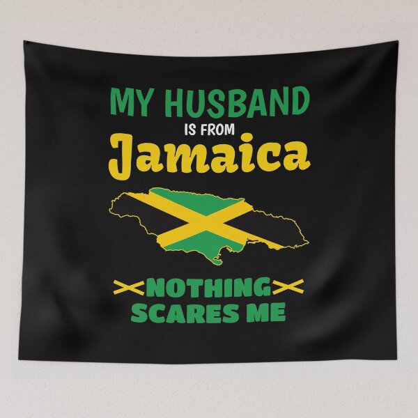 Item preview, My Husband Is From Jamaica, Nothing Scares Me, My Husband Is Jamaican designed and sold by Jmgold87.