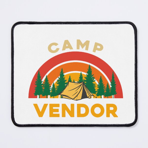 Item preview, Camp Vendor Design for Camping Lovers designed and sold by sleeksy.