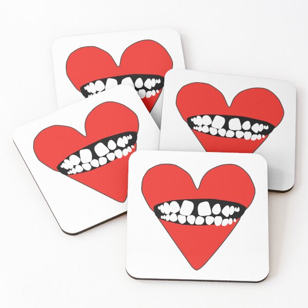 Item preview, Heart with Teeth designed and sold by 4bd4774h.