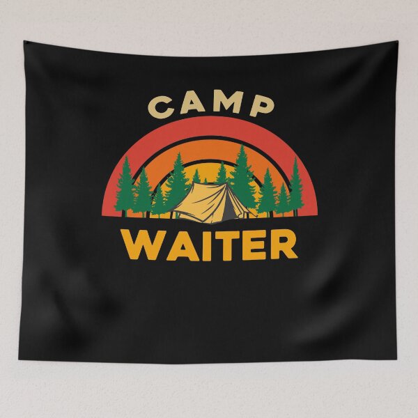 Item preview,  Outdoor Lovers - Camp Waiter designed and sold by sleeksy.