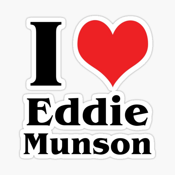 Eddie Love Sticker
