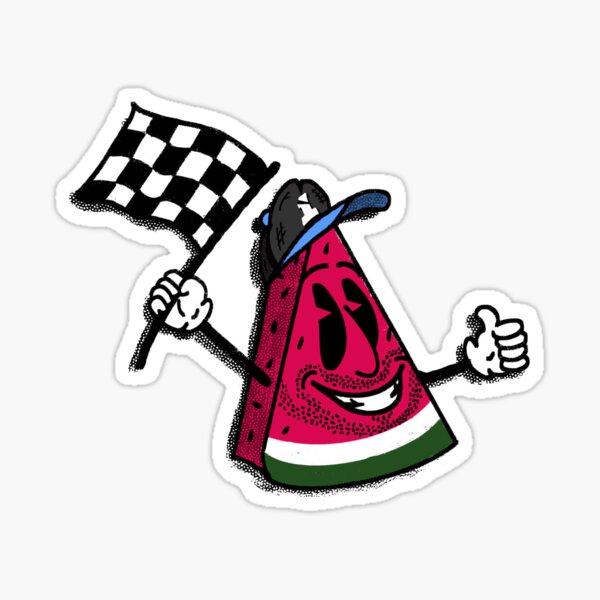 "Mellow Melon Guy" Sticker for Sale by BranningBrand Redbubble