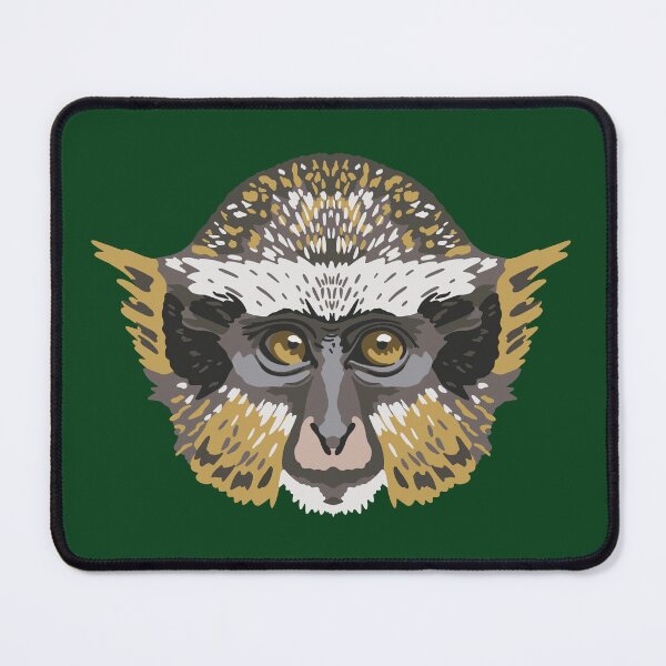 Item preview, Wolf's Guenon Face designed and sold by GeoCreate.