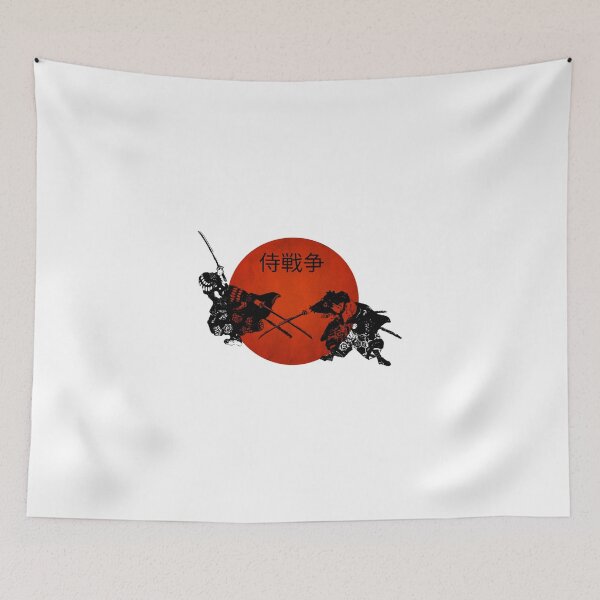 Item preview, Stupid Samurai Demons Battle designed and sold by weirdandstrange.