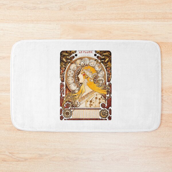 Item preview, Zodiaque or La Plume by Alphonse Maria Mucha designed and sold by mbuz90.