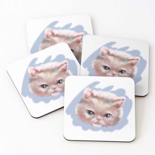 Item preview, unamused kitten designed and sold by Colleenartx.