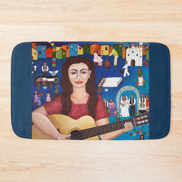 Item preview, Violeta Parra singing her song black wedding II designed and sold by Madalena Lobao-Tello.