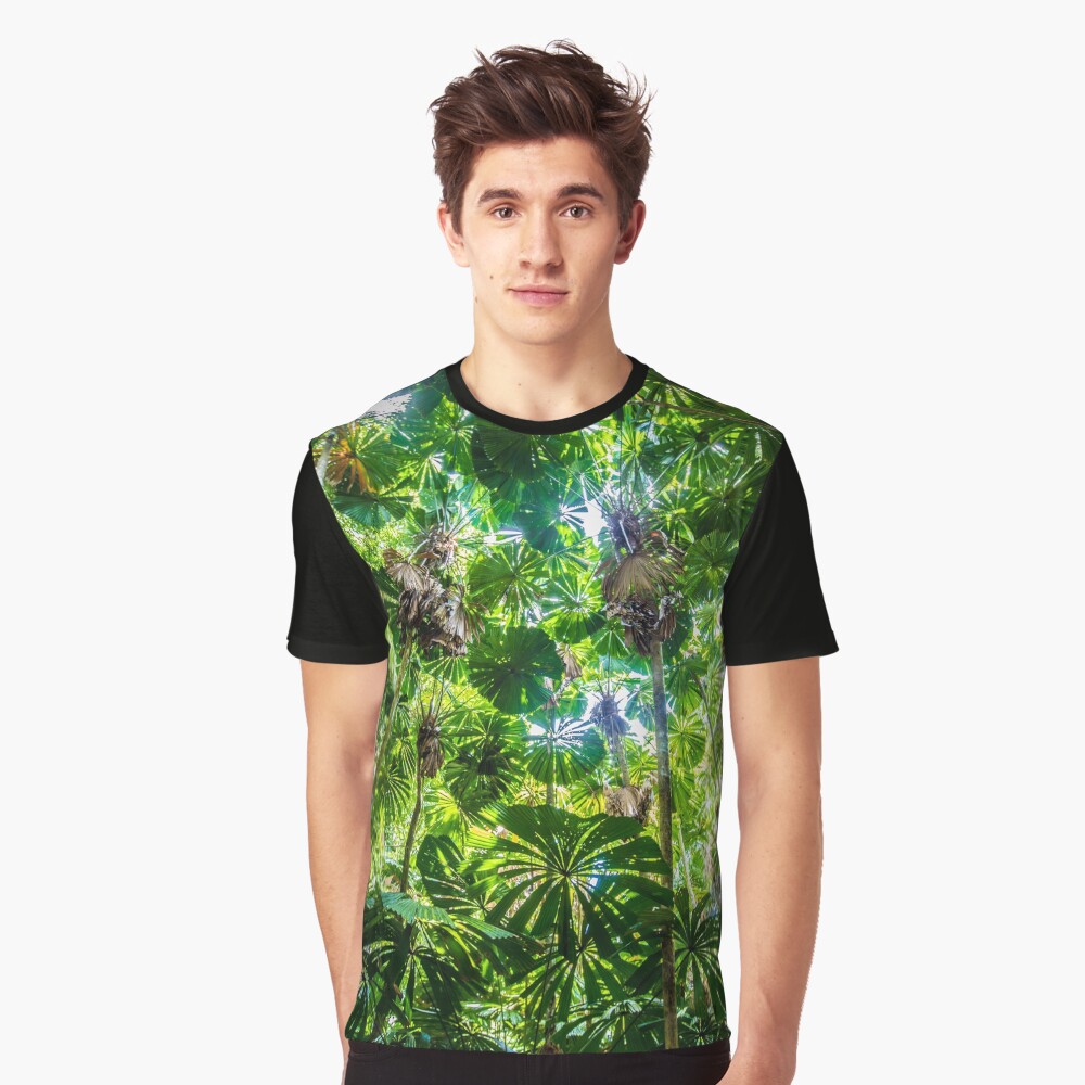 Fan palm forest Graphic T-Shirt