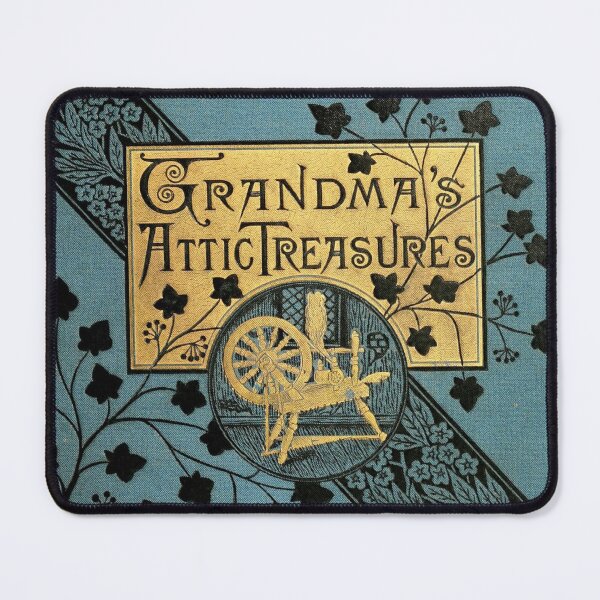 Item preview, Grandma's Attic Treasures (1882) - Vintage Book Cover designed and sold by SALON DES ARTS.