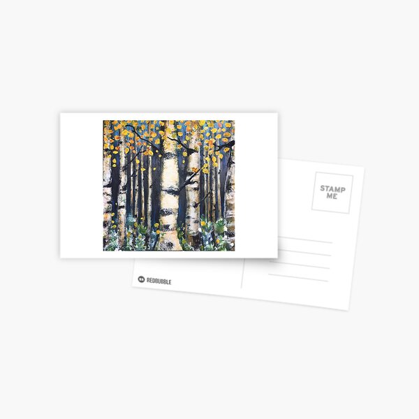 Beyond the trees Postcard