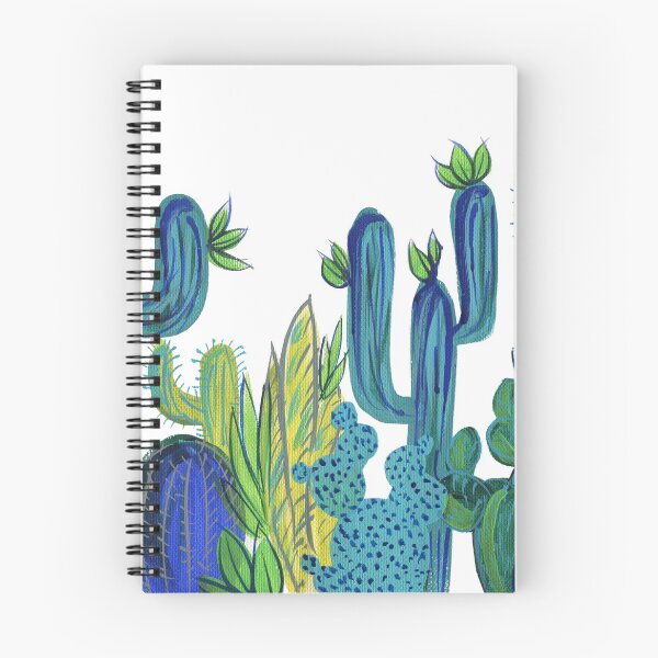 Item preview, EmmaJonesArt Blue Cacti designed and sold by emmajonesart.