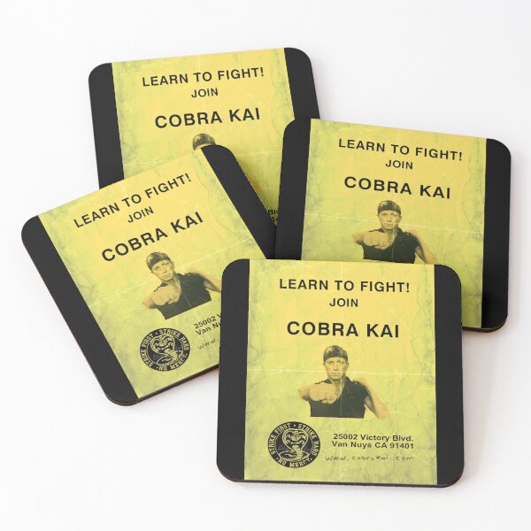 Item preview, Learn To Fight Flyer Cobra Kai designed and sold by Alema Art.