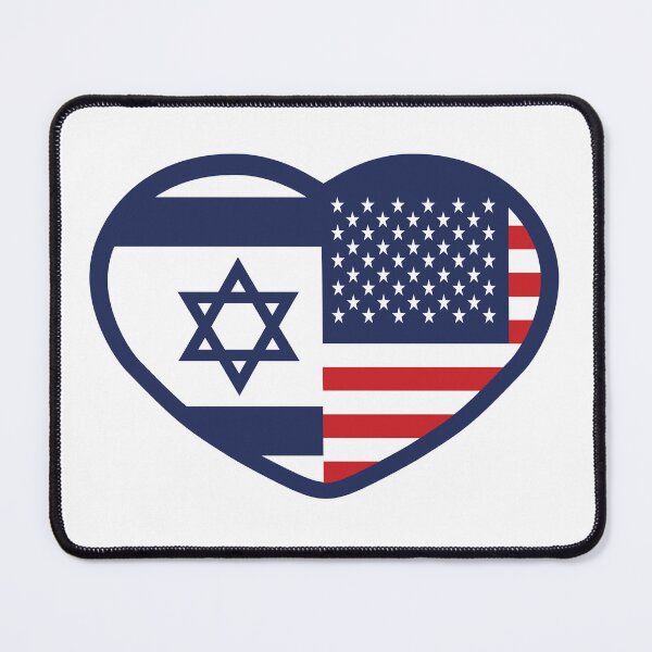 Item preview, USA Loves Israel designed and sold by MeLoveIsrael.