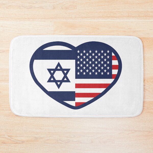 Artikelvorschau, USA liebt Israel entworfen und verkauft von MeLoveIsrael.