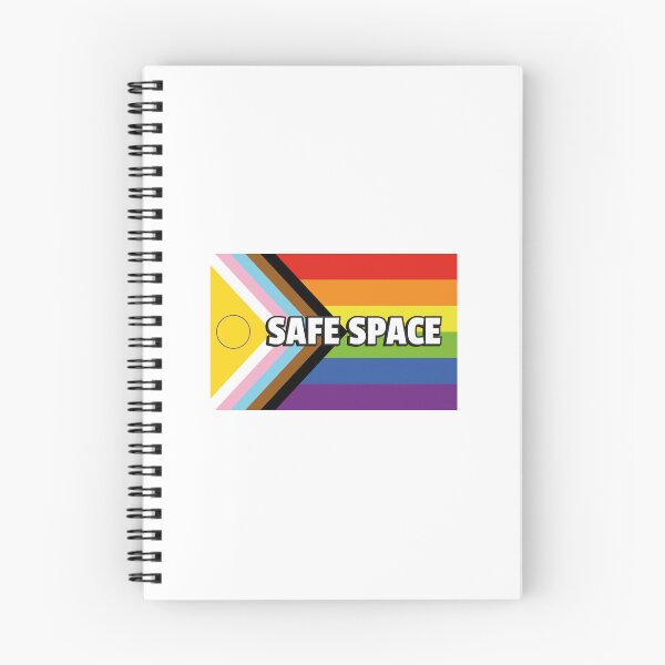 Item preview, Inclusive Pride Progress Flag SAFE SPACE designed and sold by Inspirationmotivation.