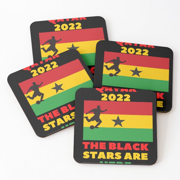 Item preview, Qatar 2022 The Black Stars Are Here designed and sold by WowAllinOne.