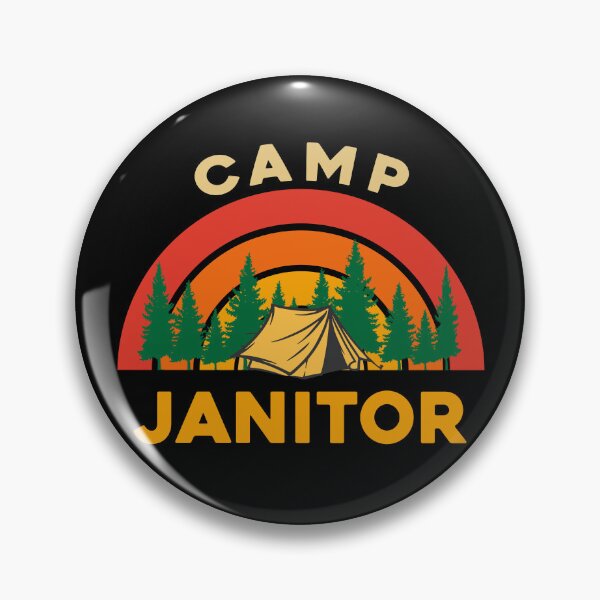 Item preview, Camp Janitor designed and sold by sleeksy.
