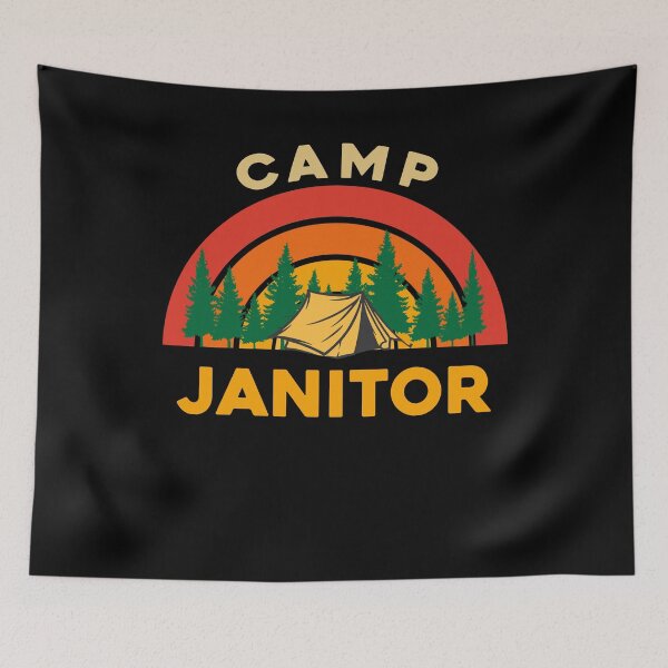 Item preview, Camp Janitor designed and sold by sleeksy.