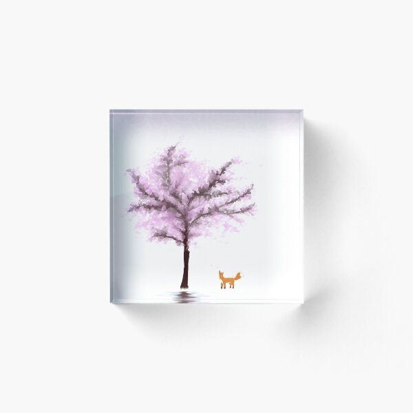 Artikelvorschau, Friedlich - Fuchs und Baum entworfen und verkauft von Riley Chaves.