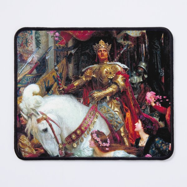 Item preview, The Two Crowns - Sir Frank Bernard Dicksee  ,chivalry ,The Two Crowns designed and sold by TeeARTHY.