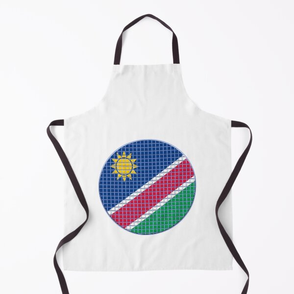 Item preview, Namibia Flag Rounded - Squares Pixel designed and sold by MoonElite.