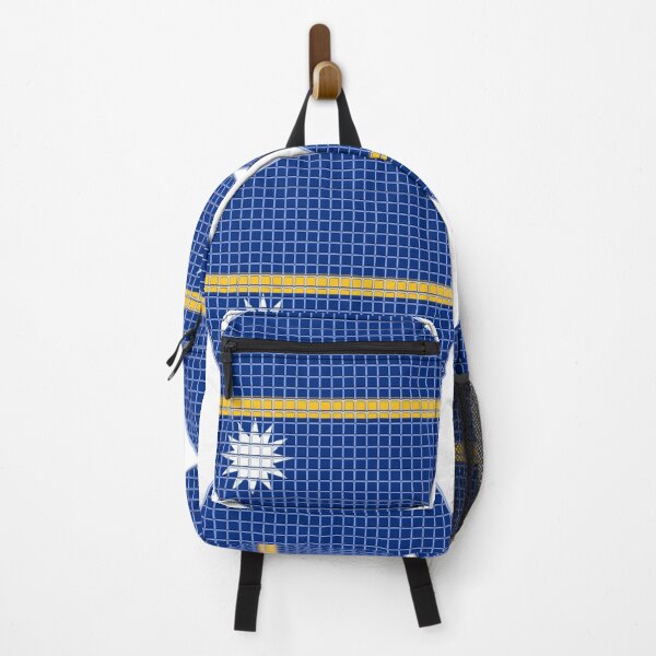Item preview, Nauru Flag Rounded - Squares Pixel designed and sold by MoonElite.