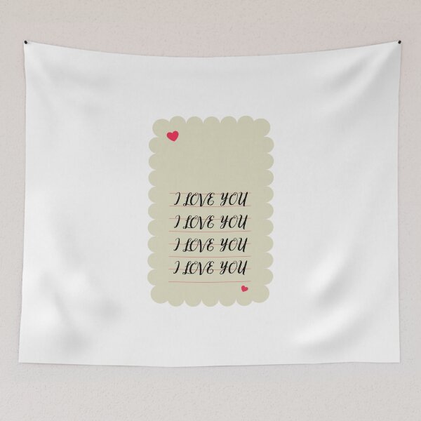 Item preview, I LOVE YOU designed and sold by IsaCria.