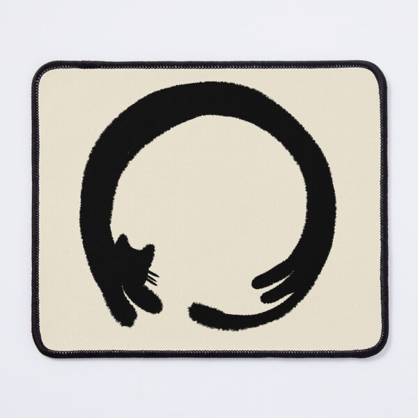 Item preview, Cat enso traditional japanese calligraphy symbol designed and sold by Denise, Denisn't.