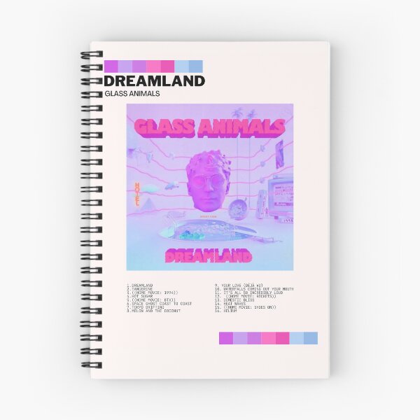 Item preview, Dreamland por Glass Animals Retro Póster designed and sold by chvistine.