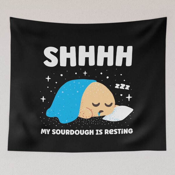 Item preview, Baking Pun - My Sourdough is Resting designed and sold by abowersock.