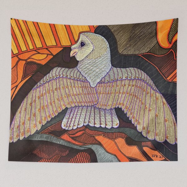 Item preview, Nocturnal Firebird designed and sold by jessekruze.