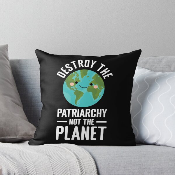 Item preview, Destroy the Patriarchy not the Planet designed and sold by Koi-Art.