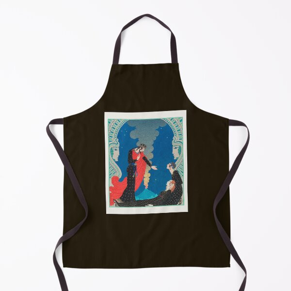 Artikelvorschau, Art-Deco-Modeillustration Empedokles und Panthea von George Barbier entworfen und verkauft von blackdogshop.