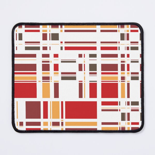 Item preview, Fourth Dimension Red Plaid designed and sold by majoihart.