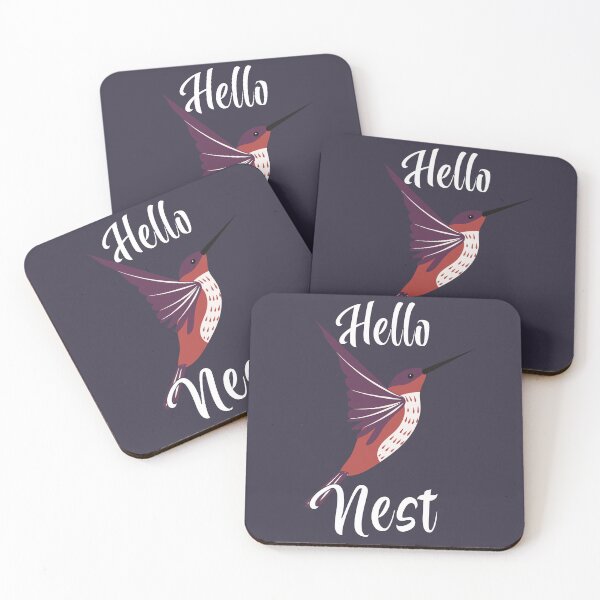 Item preview, HELLO NEST HUMMINGBIRD, BACK TO SCHOOL, so long preschool hello kindergarten designed and sold by TeyMank.