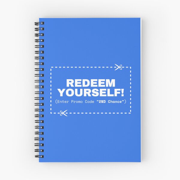 Item preview, Redeem Yourself (Enter Promo Code "2nd Chance") designed and sold by JCMCDesigns.