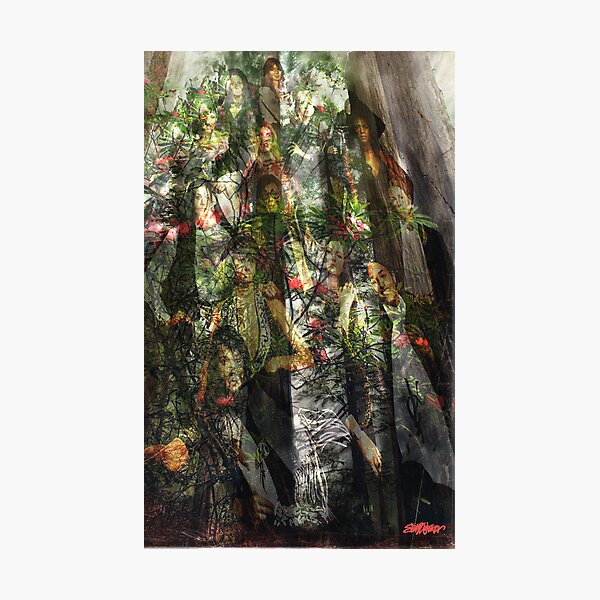Vista previa del artículo con la obra «Dryades, las hijas de Diana», diseñado y vendido por Seth  Weaver.