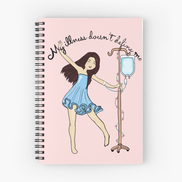 Item preview, My Illness Doesn’t Define Me- brown hair  designed and sold by Ila Oxman.