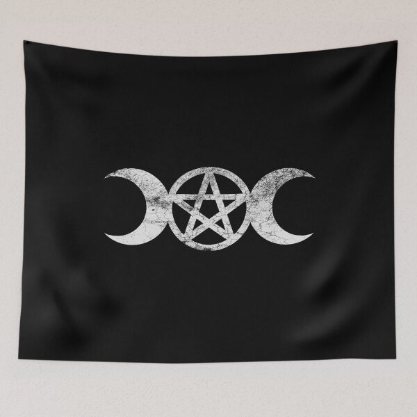 Item preview, Wicca Triple Moon designed and sold by Kolsab.