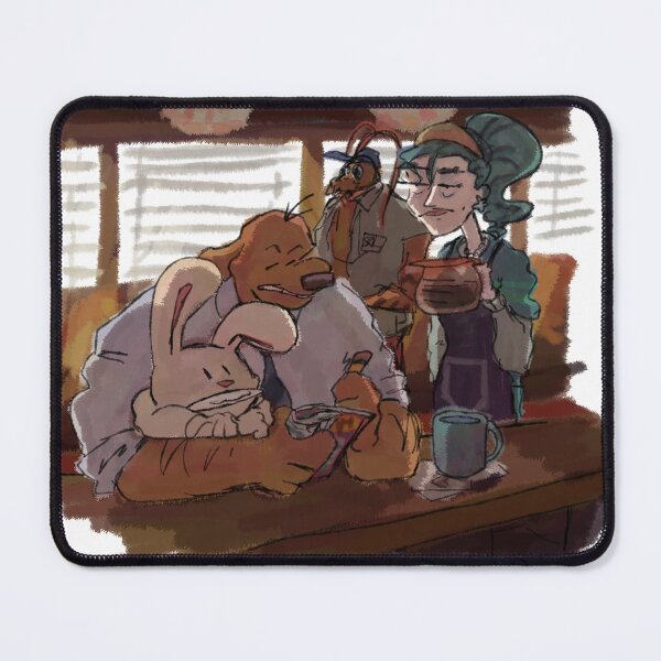Item preview, Sam and Max, Diner Scene designed and sold by PafbartheDweeb.