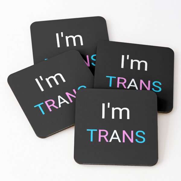 Item preview, I'm TRANS  designed and sold by BatsyBatsThyme.
