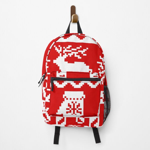Item preview, Beautiful Nordic Ethnic Red and White Knitted designed and sold by branaghbel.