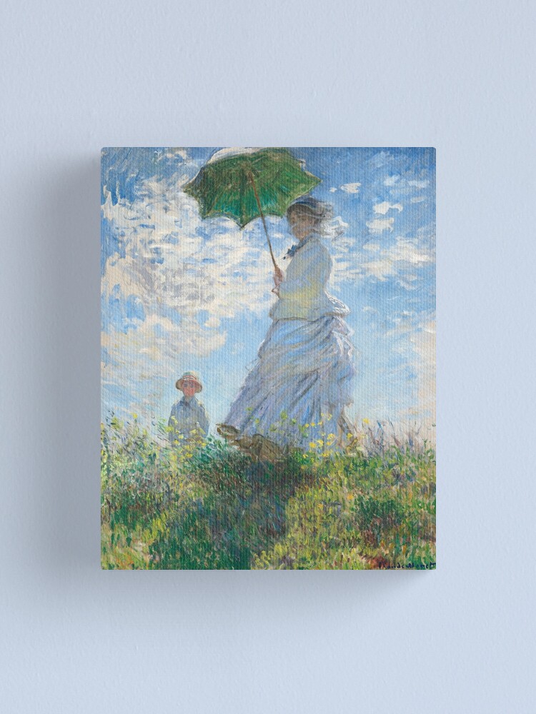 Claude Monet’s Madame Monet and Her Son (1875) Art shops Print on Canvas