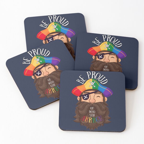 Item preview, Pride Pirate be proud of who you are! designed and sold by Give Me that Pencil.